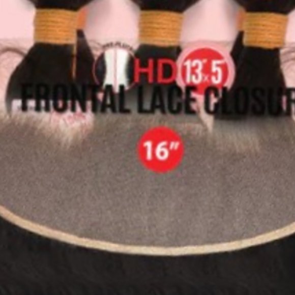 3pk bundle with 13x4 frontal closure kit  of straight hair  16"18" 20" - Picture 1 of 1